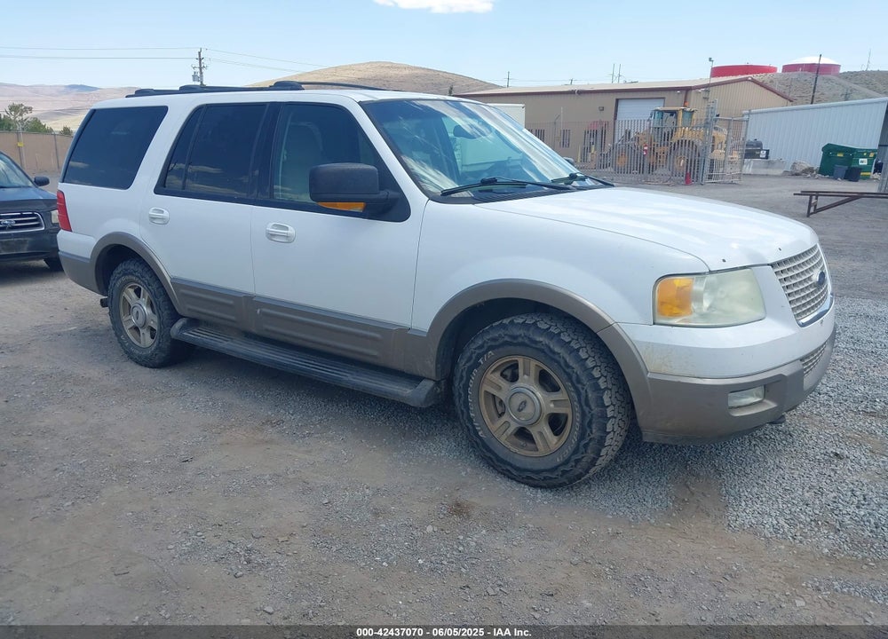 2003 FORD EXPEDITION EDDIE BAUER VIN: 1FMFU18L53LA52029