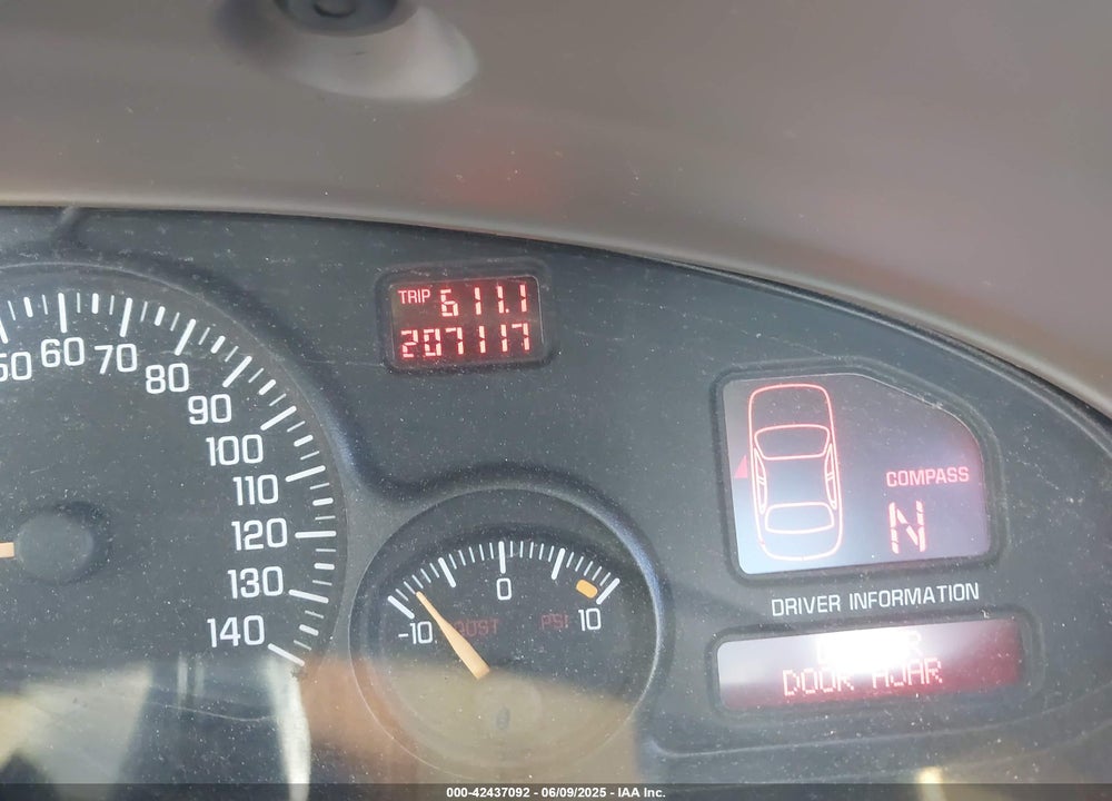 2000 PONTIAC BONNEVILLE SSEI VIN: 1G2HZ5416Y4247864