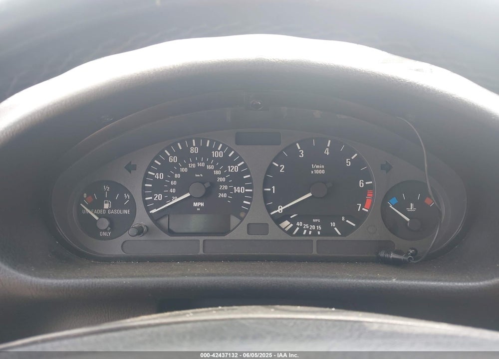 1997 BMW 328IS VIN: WBABG132XVET05682