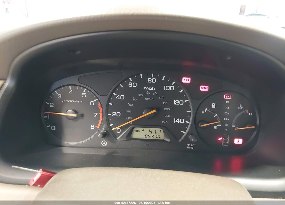 1999 HONDA ACCORD EX VIN: JHMCG5651XC030706