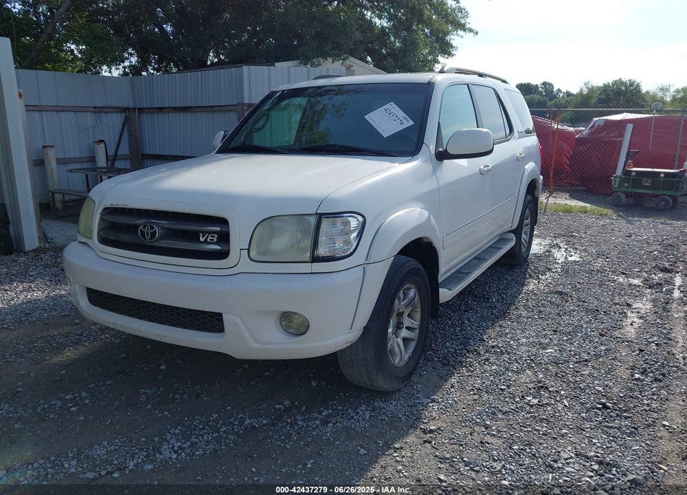 2003 TOYOTA SEQUOIA LIMITED V8 VIN: 5TDBT48A03S177203