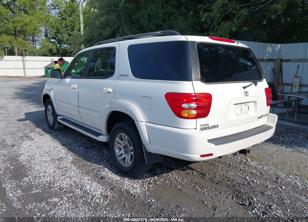2003 TOYOTA SEQUOIA LIMITED V8 VIN: 5TDBT48A03S177203