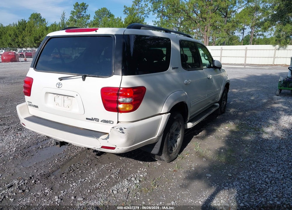2003 TOYOTA SEQUOIA LIMITED V8 VIN: 5TDBT48A03S177203