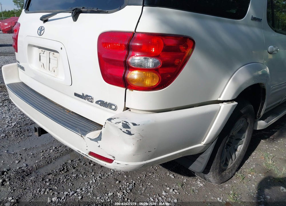 2003 TOYOTA SEQUOIA LIMITED V8 VIN: 5TDBT48A03S177203