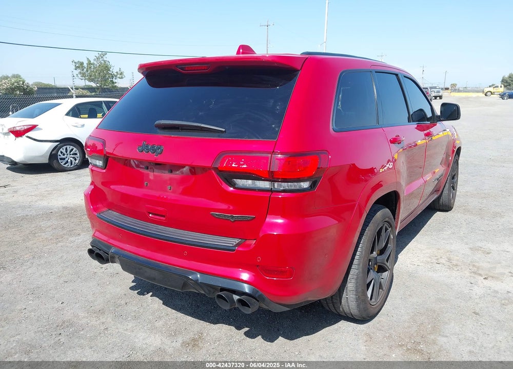 2018 JEEP GRAND CHEROKEE TRACKHAWK 4X4 VIN: 1C4RJFN95JC309851