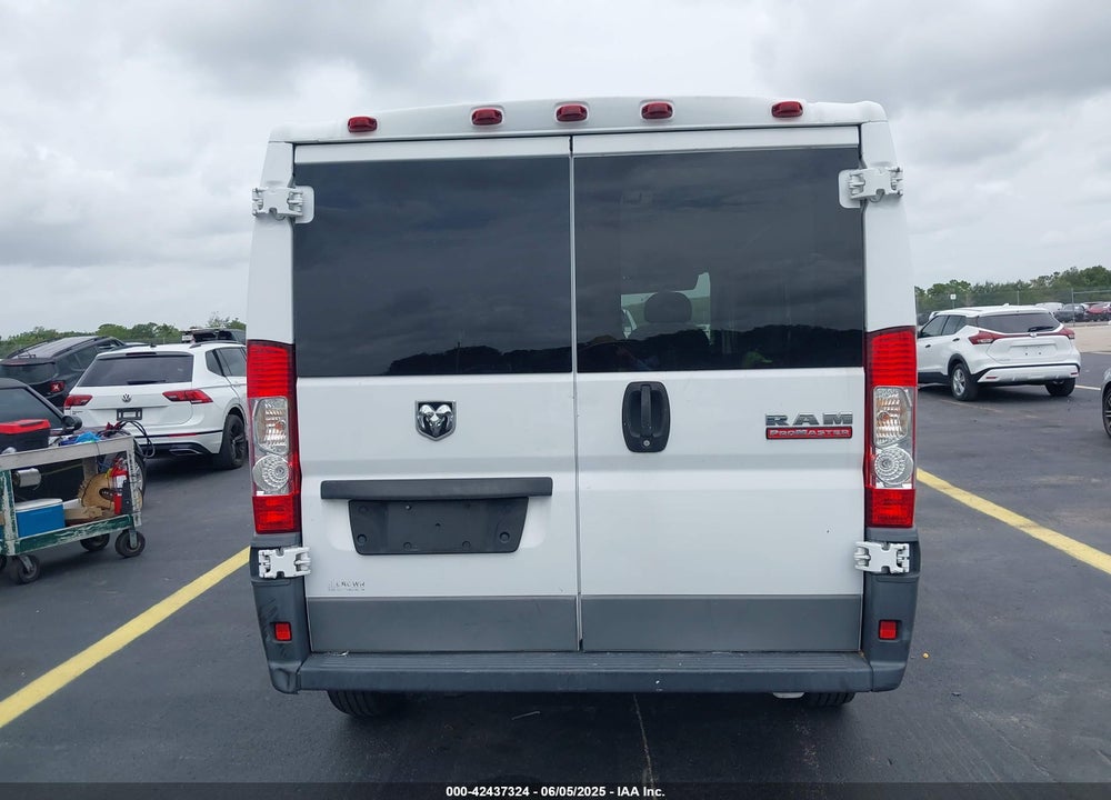 2017 RAM PROMASTER 1500 LOW ROOF 118 WB VIN: 3C6TRVNG1HE509563