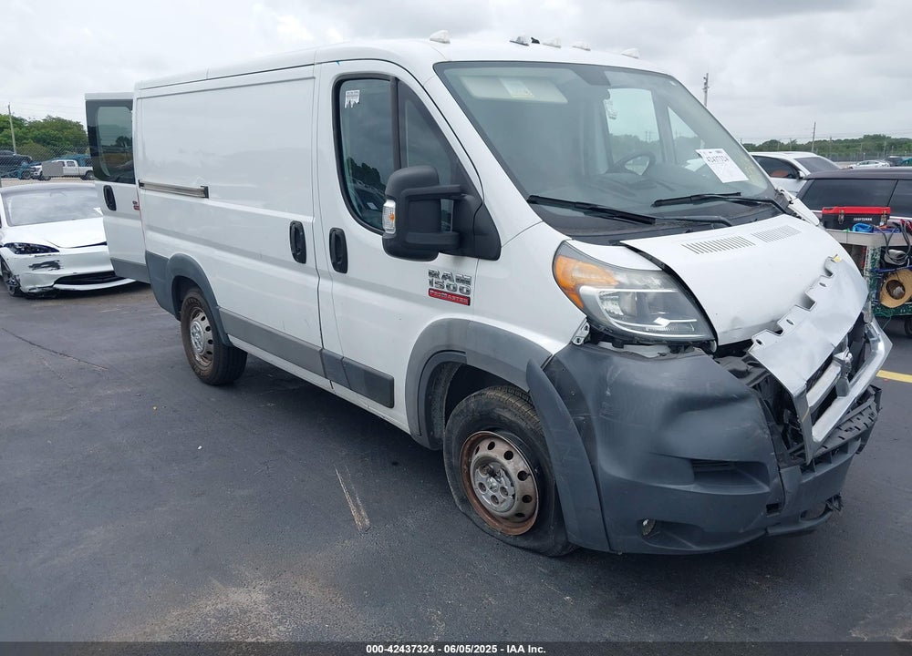2017 RAM PROMASTER 1500 LOW ROOF 118 WB VIN: 3C6TRVNG1HE509563