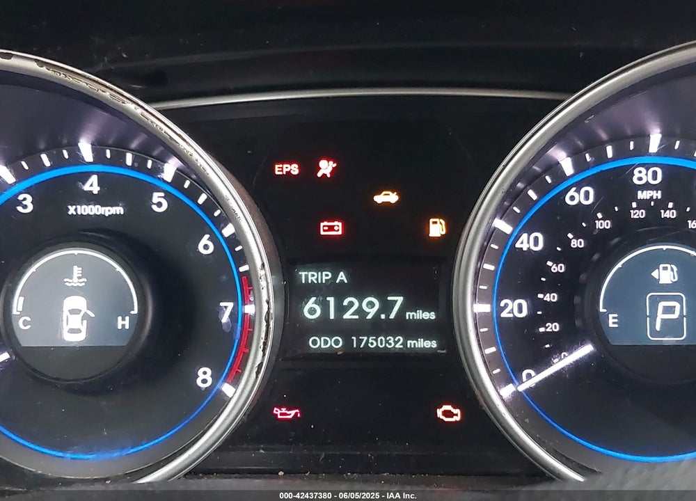 2011 HYUNDAI SONATA GLS VIN: 5NPEB4AC5BH097332