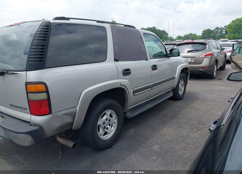 2005 CHEVROLET TAHOE VIN: 1GNEC13V95J191596