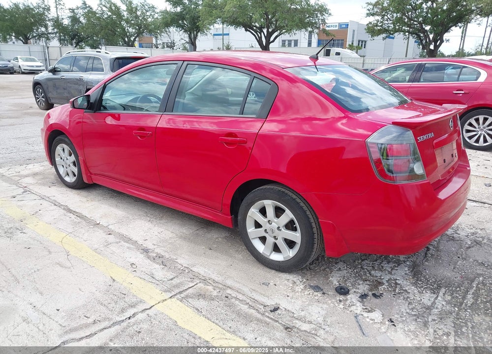 2012 NISSAN SENTRA 2.0 SR VIN: 3N1AB6APXCL674034