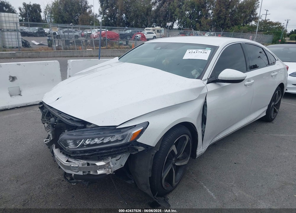 2019 HONDA ACCORD VIN: 1HGCV1F34KA086353