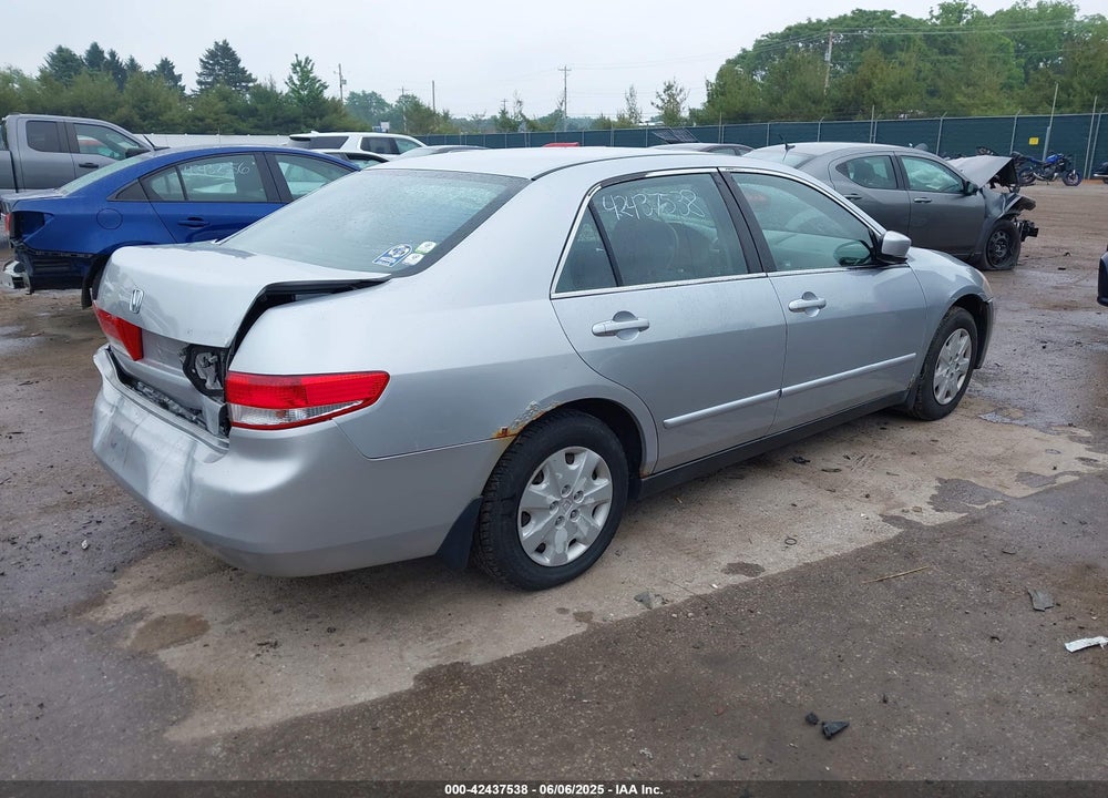 2003 HONDA ACCORD 2.4 LX VIN: 1HGCM563X3A033880