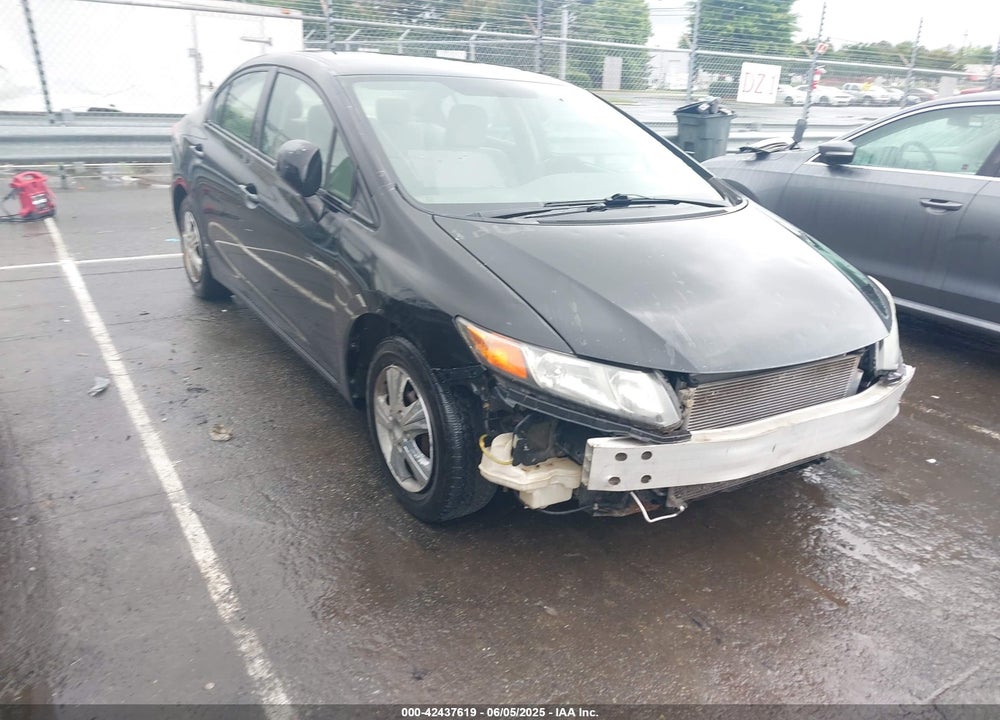 2012 HONDA CIVIC LX VIN: 19XFB2F52CE109834