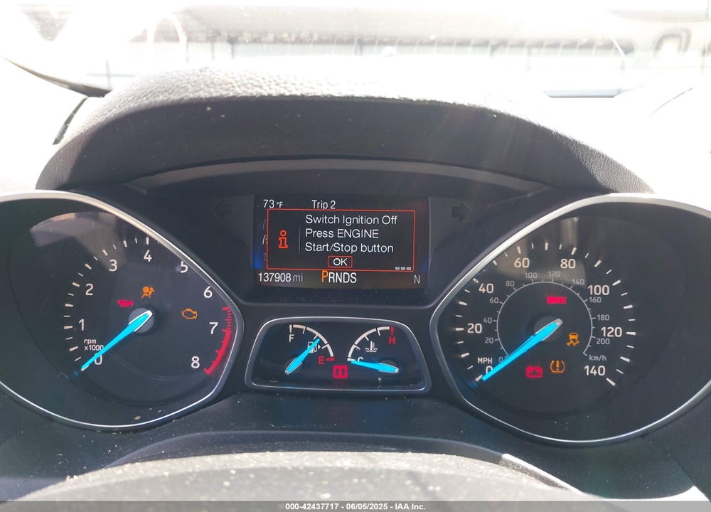 2017 FORD ESCAPE TITANIUM VIN: 1FMCU0J96HUA83030