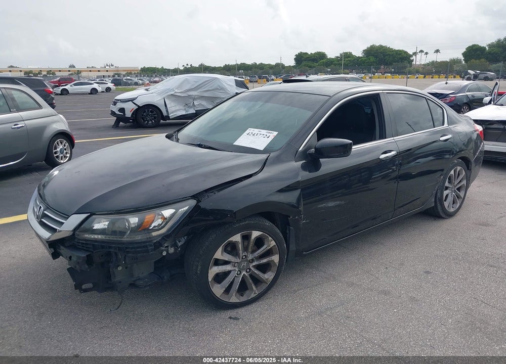 2013 HONDA ACCORD SPORT VIN: 1HGCR2F50DA083982