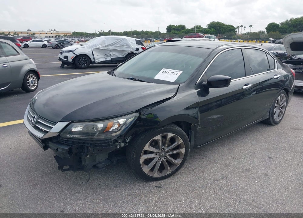 2013 HONDA ACCORD SPORT VIN: 1HGCR2F50DA083982