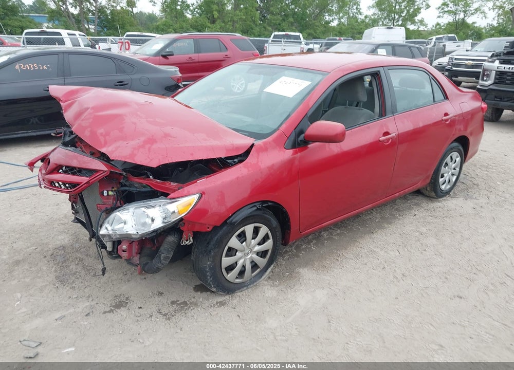 2011 TOYOTA COROLLA LE VIN: 2T1BU4EE0BC654434