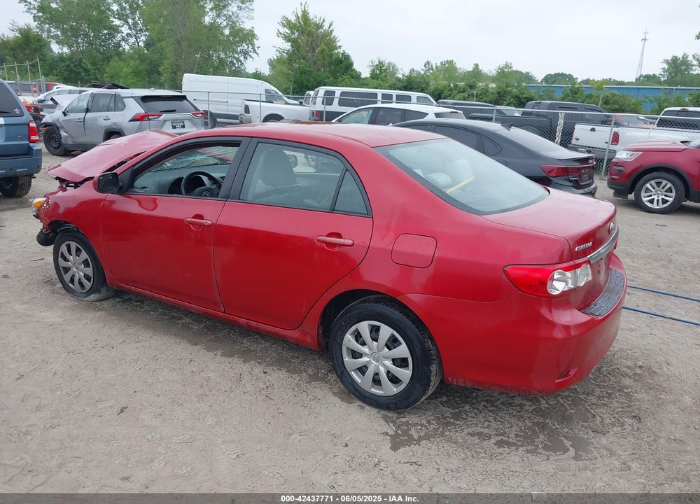 2011 TOYOTA COROLLA LE VIN: 2T1BU4EE0BC654434