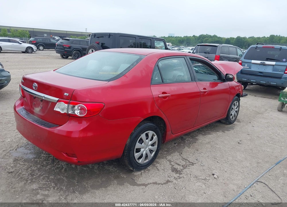 2011 TOYOTA COROLLA LE VIN: 2T1BU4EE0BC654434
