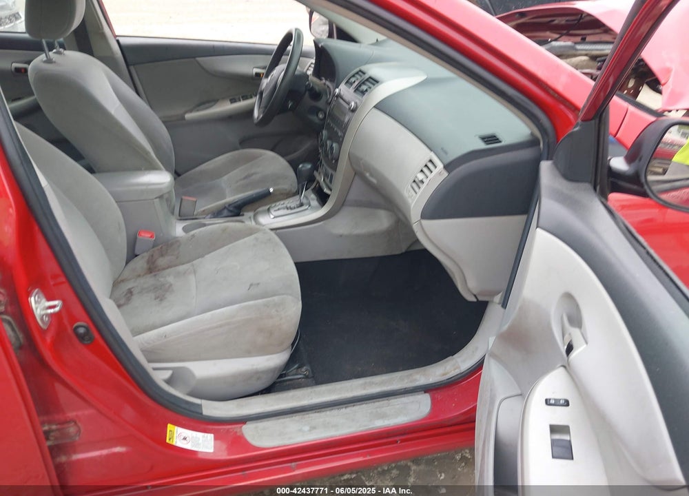 2011 TOYOTA COROLLA LE VIN: 2T1BU4EE0BC654434