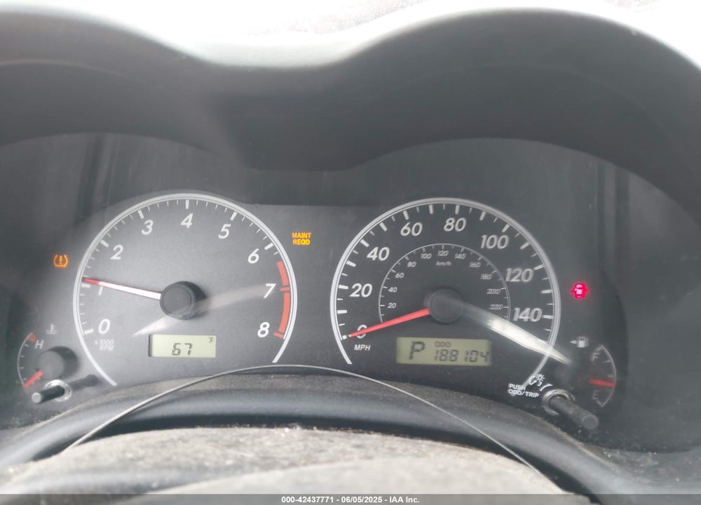 2011 TOYOTA COROLLA LE VIN: 2T1BU4EE0BC654434