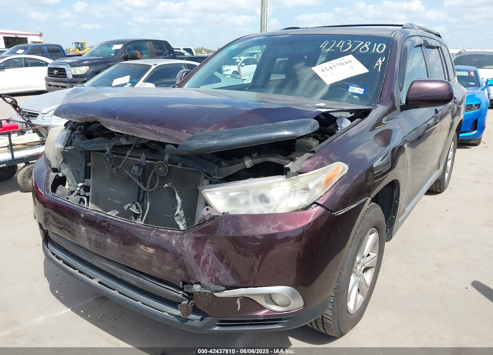 2012 TOYOTA HIGHLANDER VIN: 5TDBK3EH1CS117509