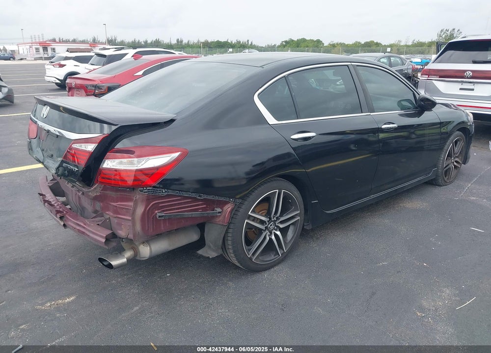 2016 HONDA ACCORD SPORT VIN: 1HGCR2F53GA102786