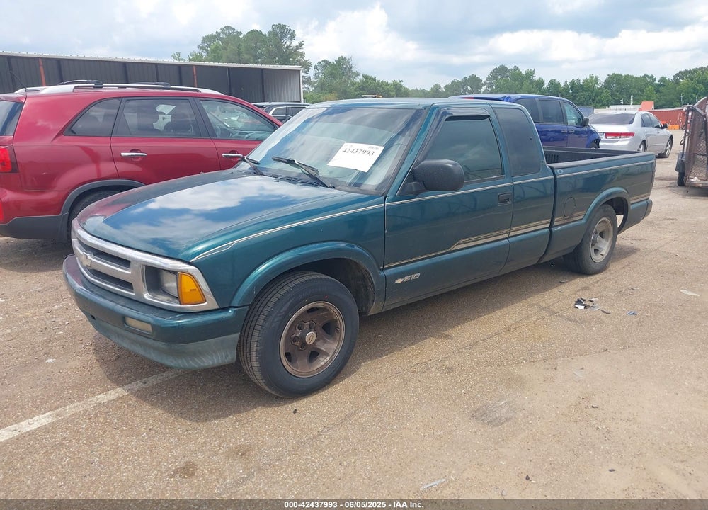 1997 CHEVROLET S-10 LS FLEETSIDE VIN: 1GCCS1941VK122638