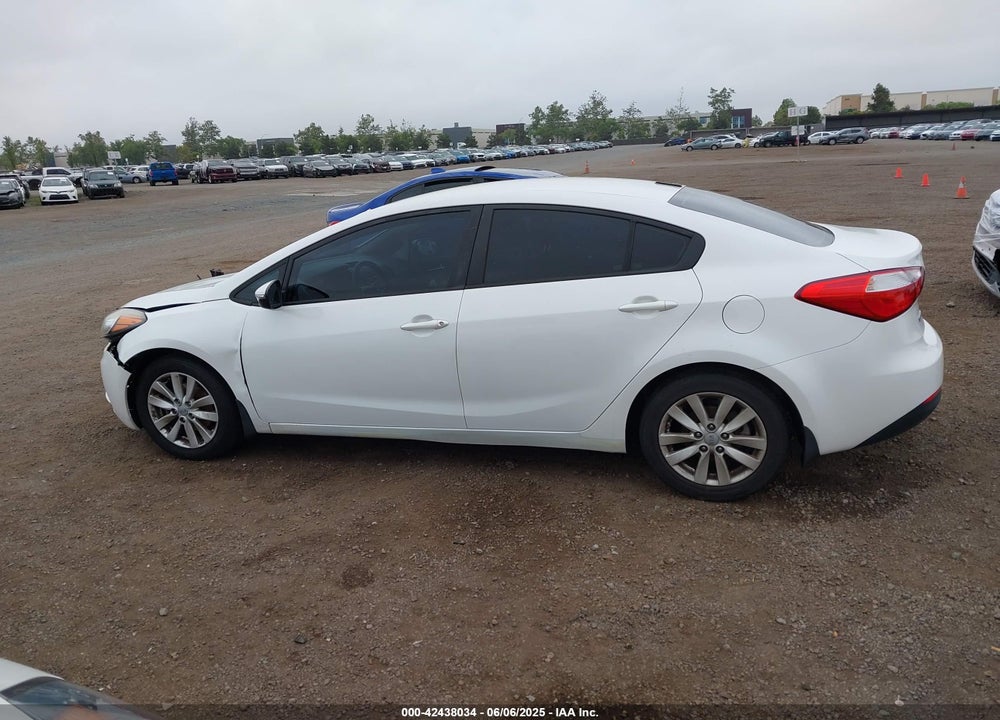 2015 KIA FORTE LX VIN: KNAFX4A65F5278143