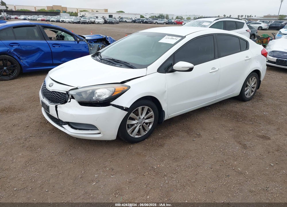 2015 KIA FORTE LX VIN: KNAFX4A65F5278143