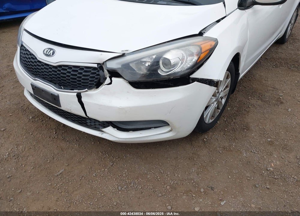 2015 KIA FORTE LX VIN: KNAFX4A65F5278143
