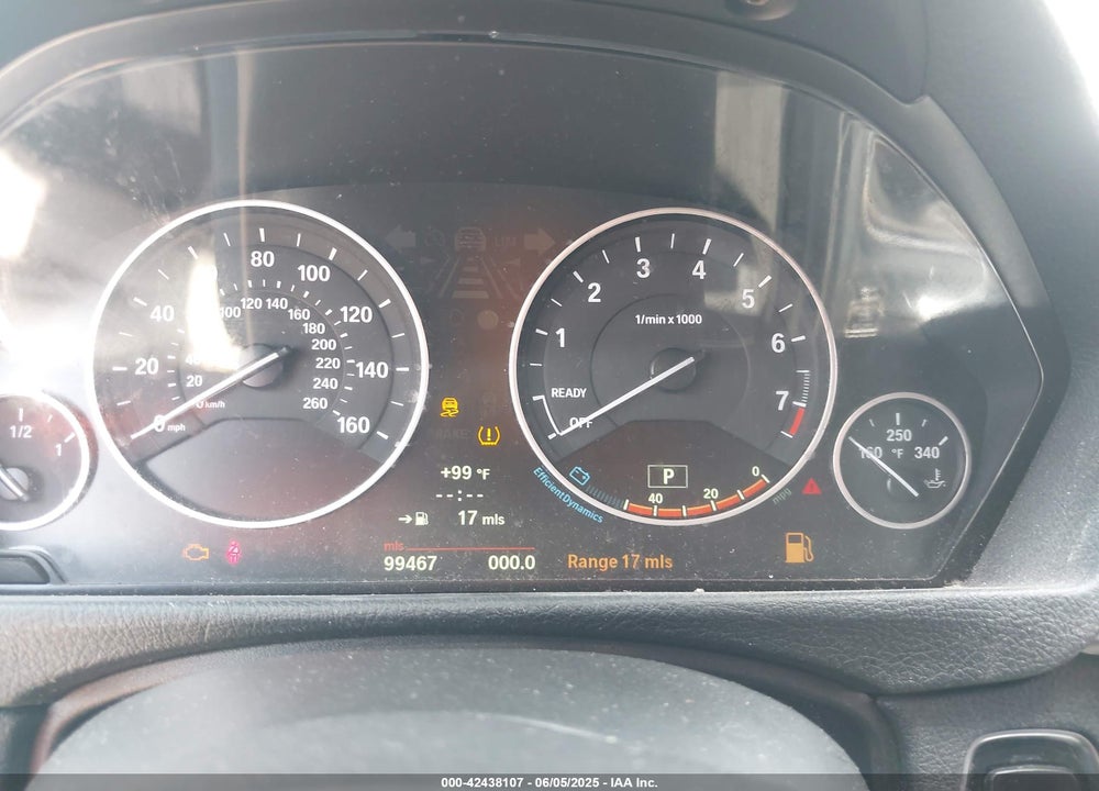 2013 BMW 328I VIN: WBA3A5C57DF604076