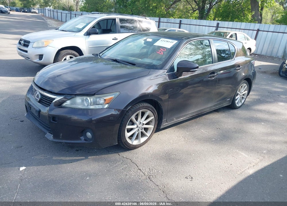 2013 LEXUS CT 200H VIN: JTHKD5BH3D2164672