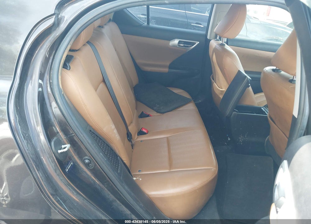 2013 LEXUS CT 200H VIN: JTHKD5BH3D2164672