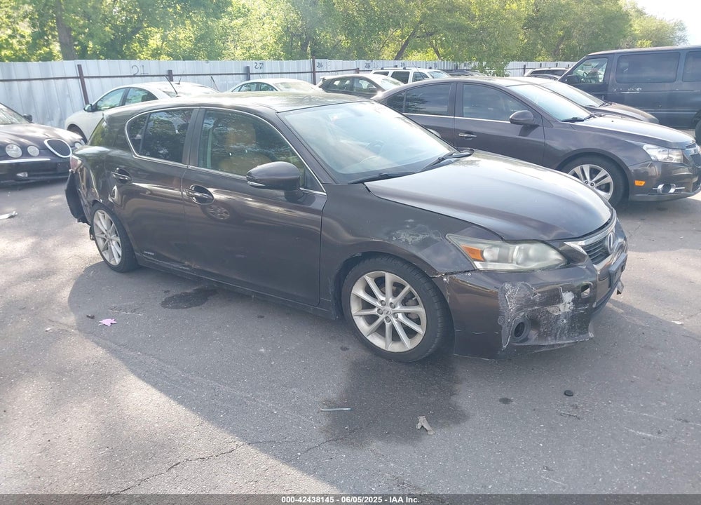2013 LEXUS CT 200H VIN: JTHKD5BH3D2164672