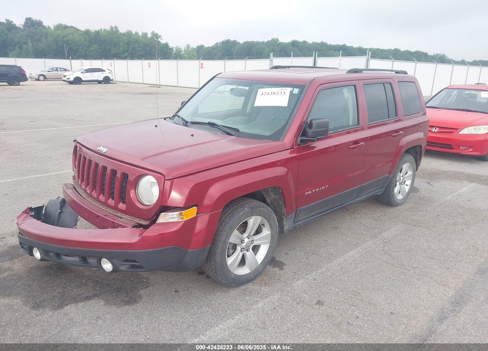2016 JEEP PATRIOT LATITUDE VIN: 1C4NJPFA7GD729157