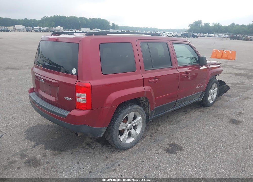 2016 JEEP PATRIOT LATITUDE VIN: 1C4NJPFA7GD729157