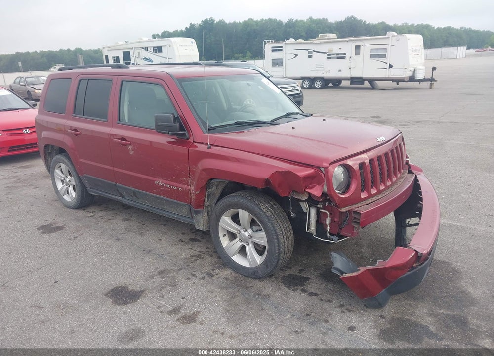2016 JEEP PATRIOT LATITUDE VIN: 1C4NJPFA7GD729157
