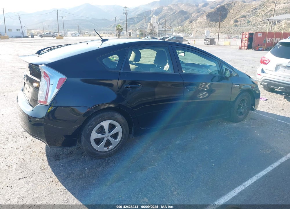 2012 TOYOTA PRIUS VIN: JTDKN3DU1C5537296