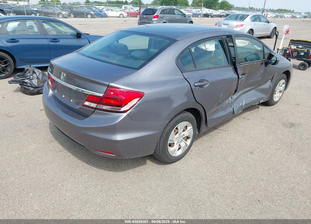 2014 HONDA CIVIC VIN: 19XFB2F56EE072676