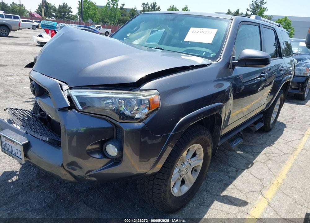 2019 TOYOTA 4RUNNER VIN: JTEBU5JR8K5724852