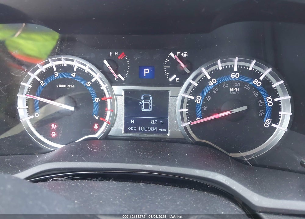 2019 TOYOTA 4RUNNER VIN: JTEBU5JR8K5724852