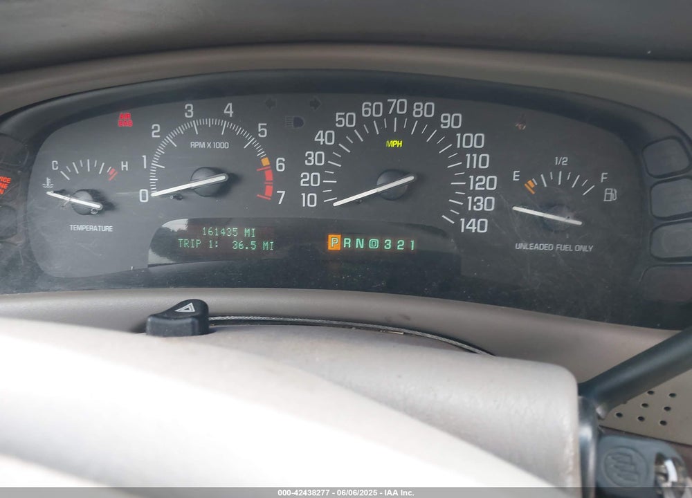 1999 BUICK PARK AVENUE VIN: 1G4CW52K5X4612782