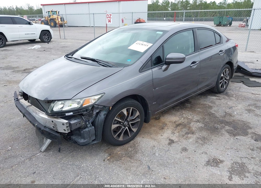 2014 HONDA CIVIC VIN: 19XFB2F89EE072701