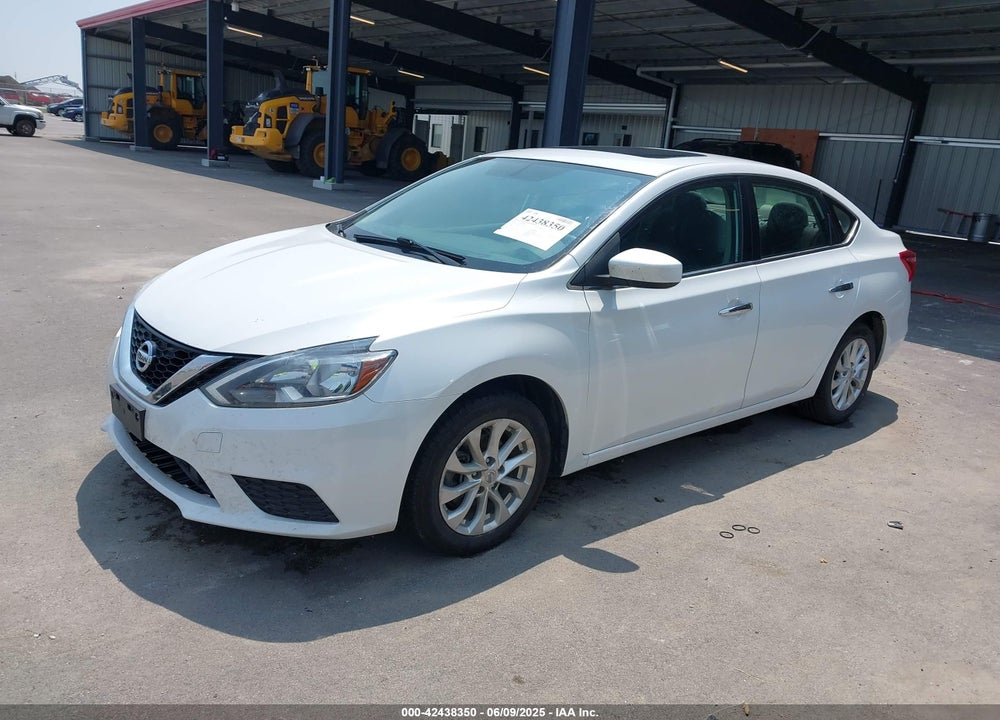 2018 NISSAN SENTRA SV VIN: 3N1AB7AP6JY277605