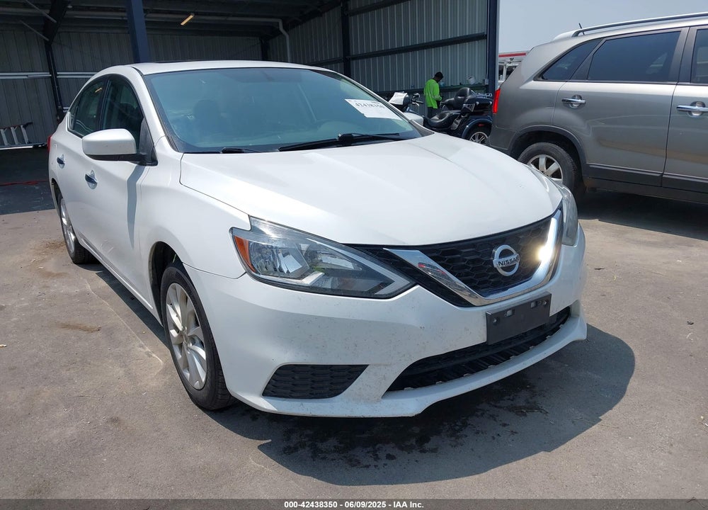 2018 NISSAN SENTRA SV VIN: 3N1AB7AP6JY277605