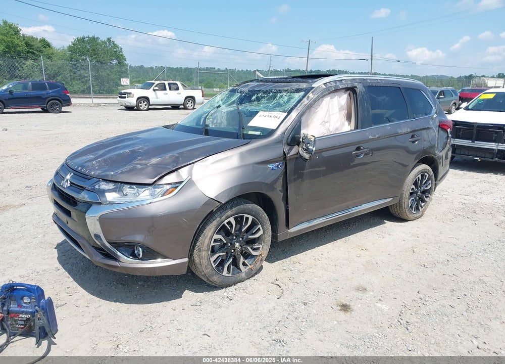 2018 MITSUBISHI OUTLANDER VIN: JA4J24A51JZ055502