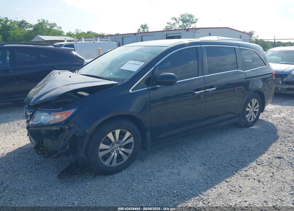 2016 HONDA ODYSSEY SE VIN: 5FNRL5H34GB148061