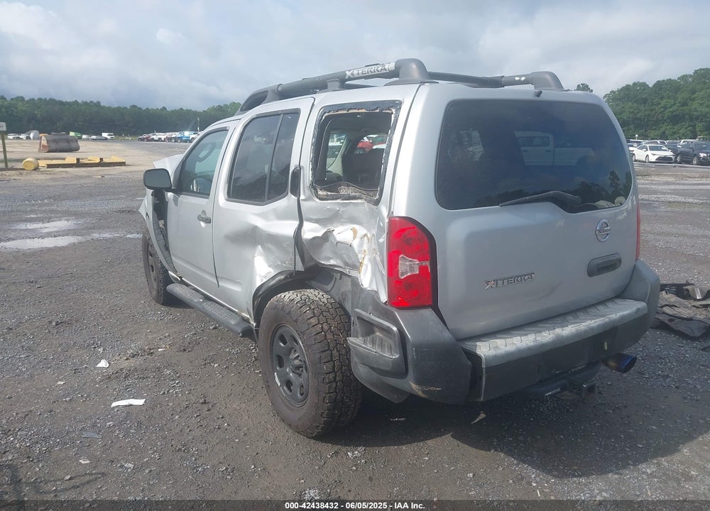 2006 NISSAN XTERRA X VIN: 5N1AN08W26C548907