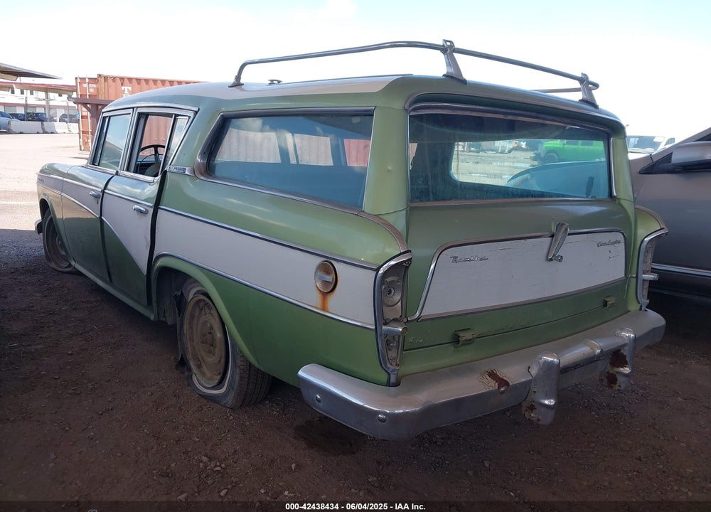 1957 RAMBLER CROSSCOUNTRY VIN: A8989